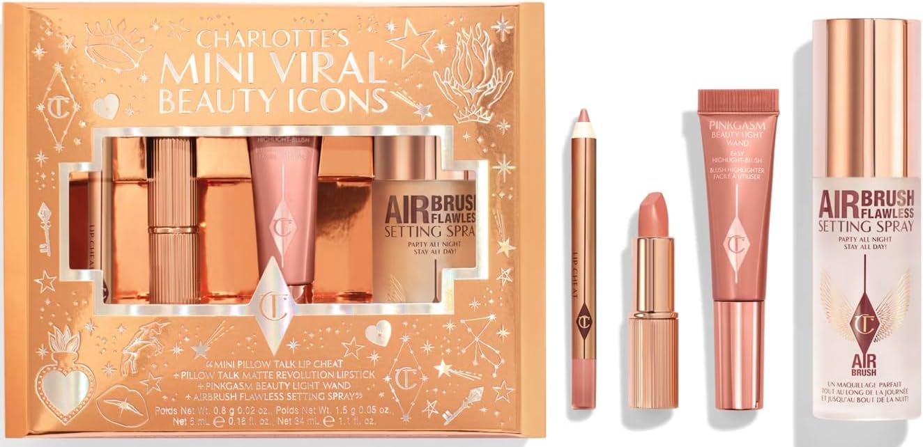 Charlotte Tilbury Viral Beauty Mini Icons Gift Set