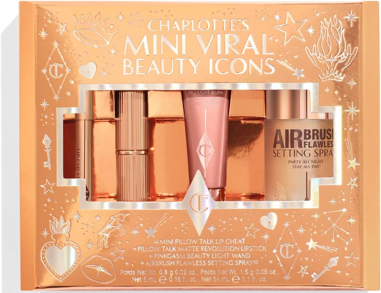 Charlotte Tilbury Viral Beauty Mini Icons Gift Set