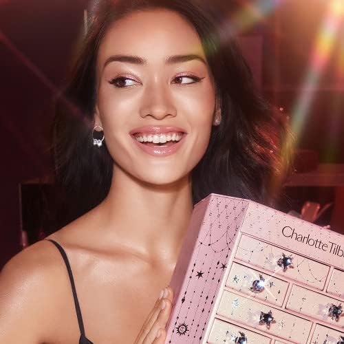 Charlotte Tilbury CHARLOTTE'S DIAMOND CHEST OF BEAUTY STARS 12 DOOR ADVENT CALENDAR, 600g