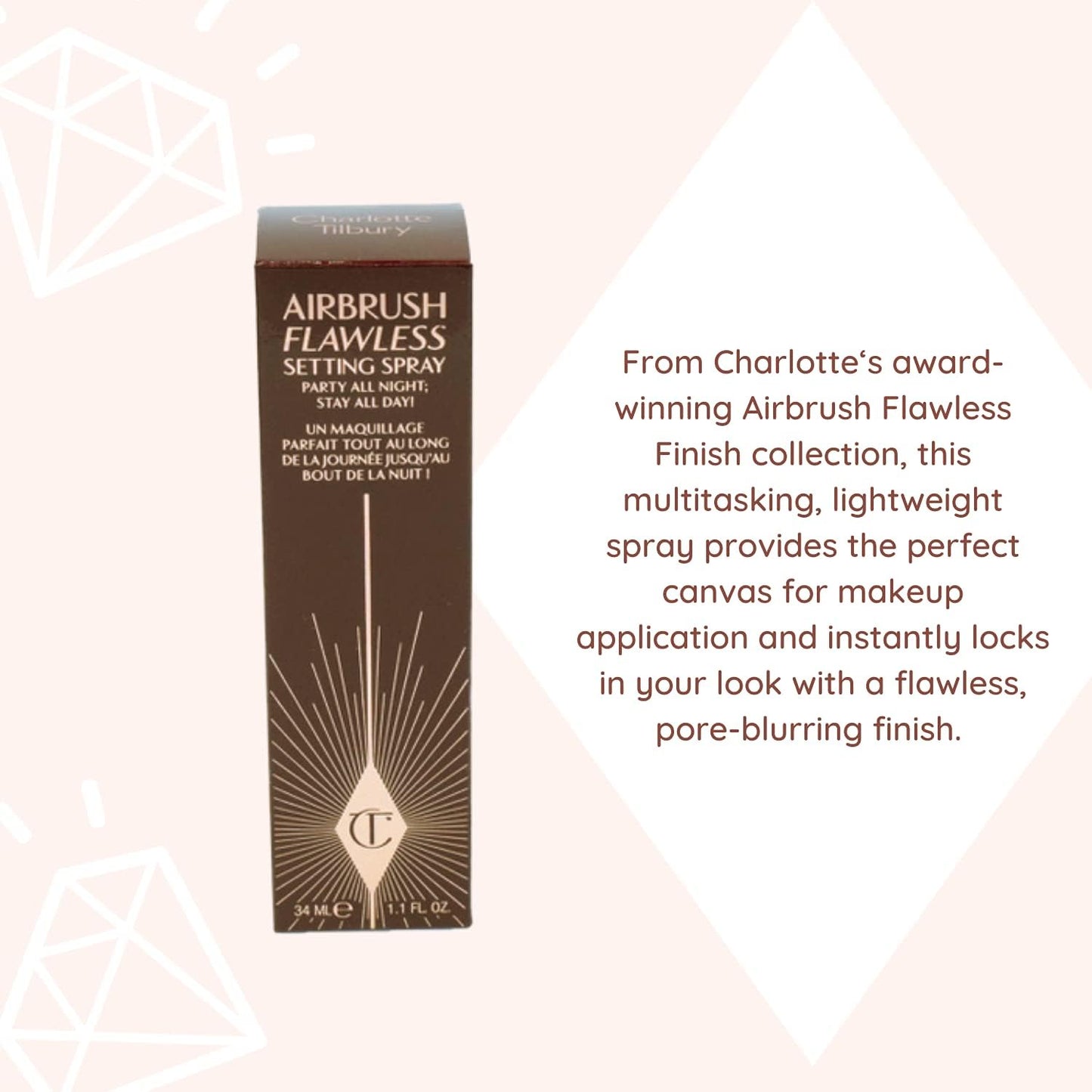 Charlotte Tilbury Airbrush Setting Spray (32 ml)